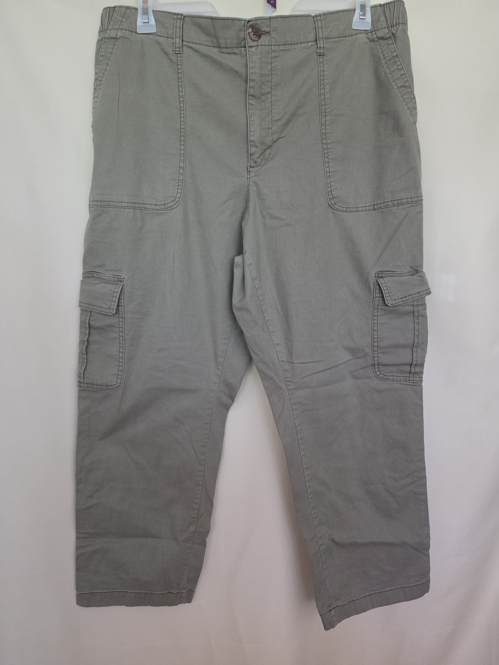 Old Navy Straight-Leg Cargo Pants - Olive